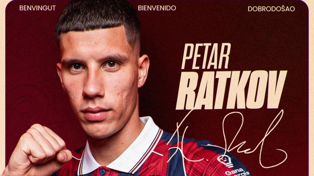 El delantero Petar Ratkov, undécimo fichaje del Levante