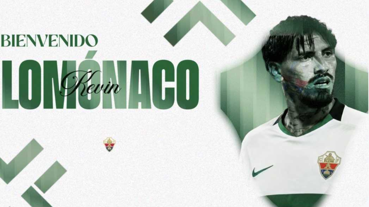 El Elche se lleva a Lomónaco por cuatro millones