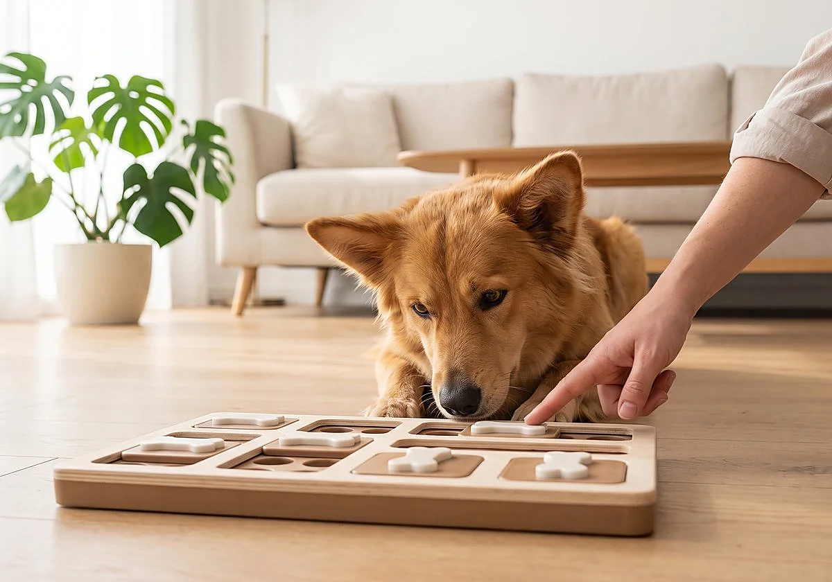 Estimula a tu perro con recompensas con este dispensador de comida interactivo