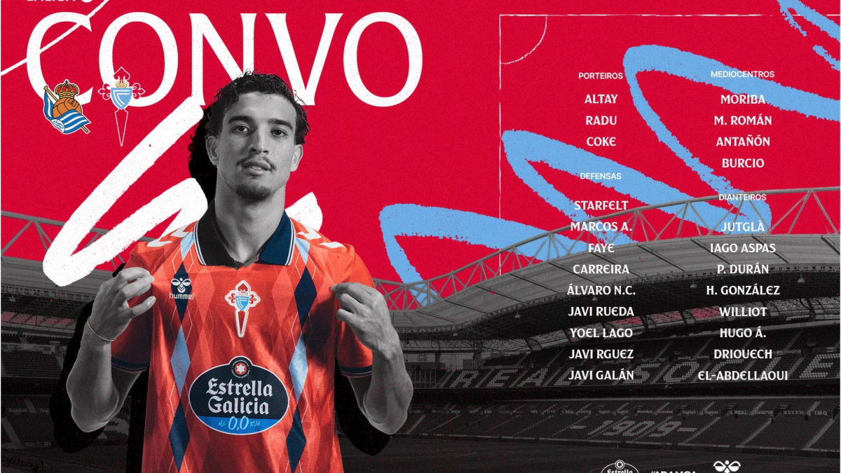 Driouech se estrena en una convocatoria con el Celta