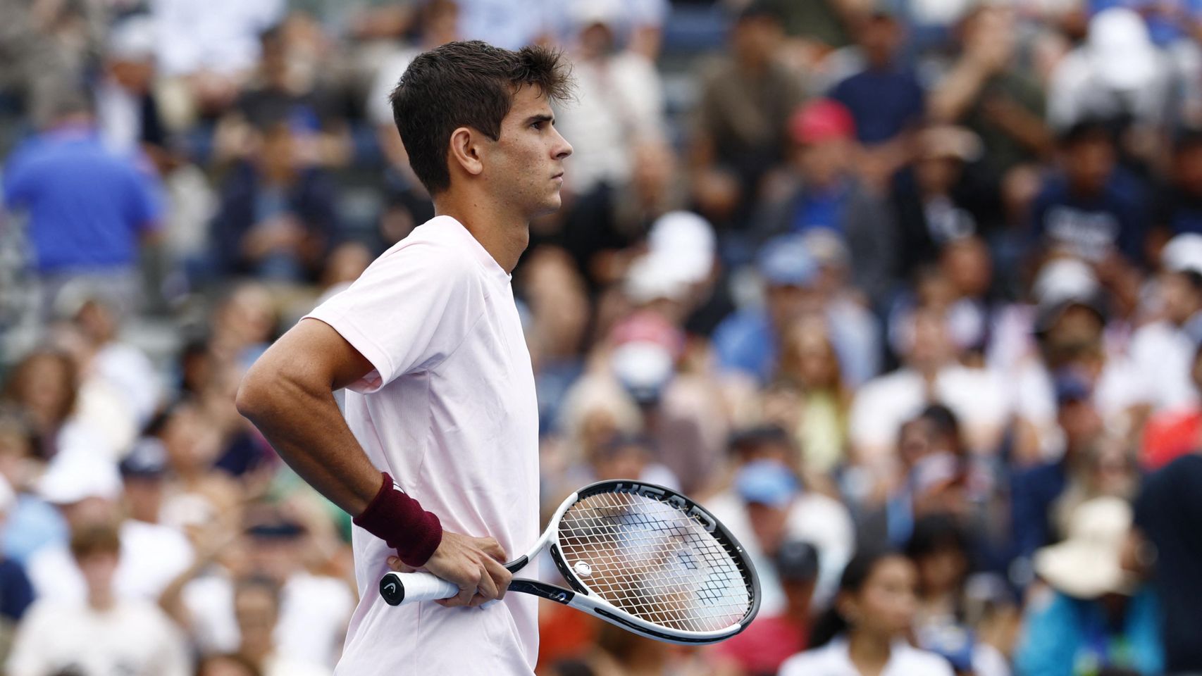 Un desdibujado Rafa Jódar paga caro la inspiración del chino Bu y dice adiós al US Open en primera ronda