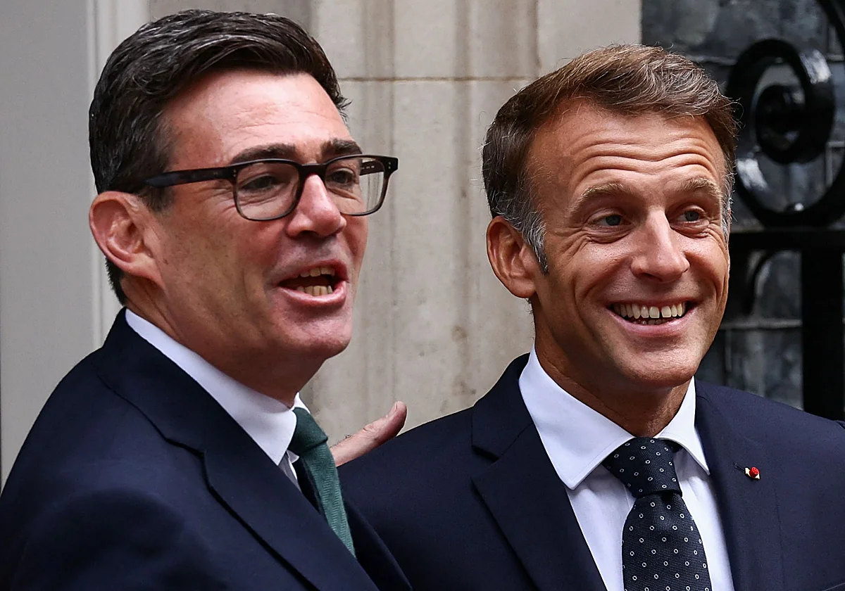 Burnham recibe a Macron con la vista puesta en una relación más estrecha con Europa