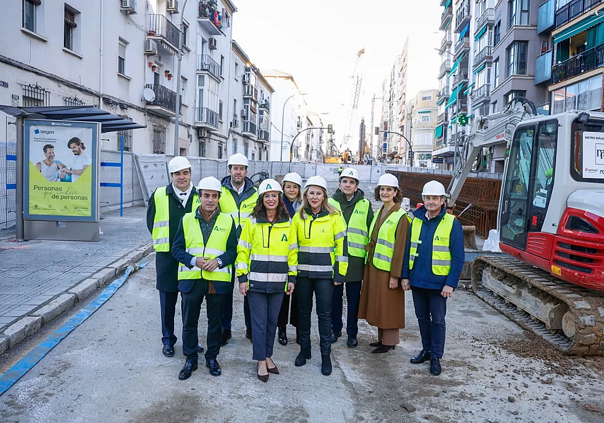 Malaga metro work on track with all sections of new extension under way in 2026