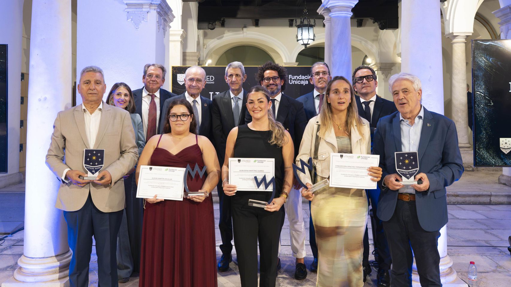 124 personas con una oportunidad para mejorar sus vidas: UTAMED y Fundación Unicaja dan las becas MEM
