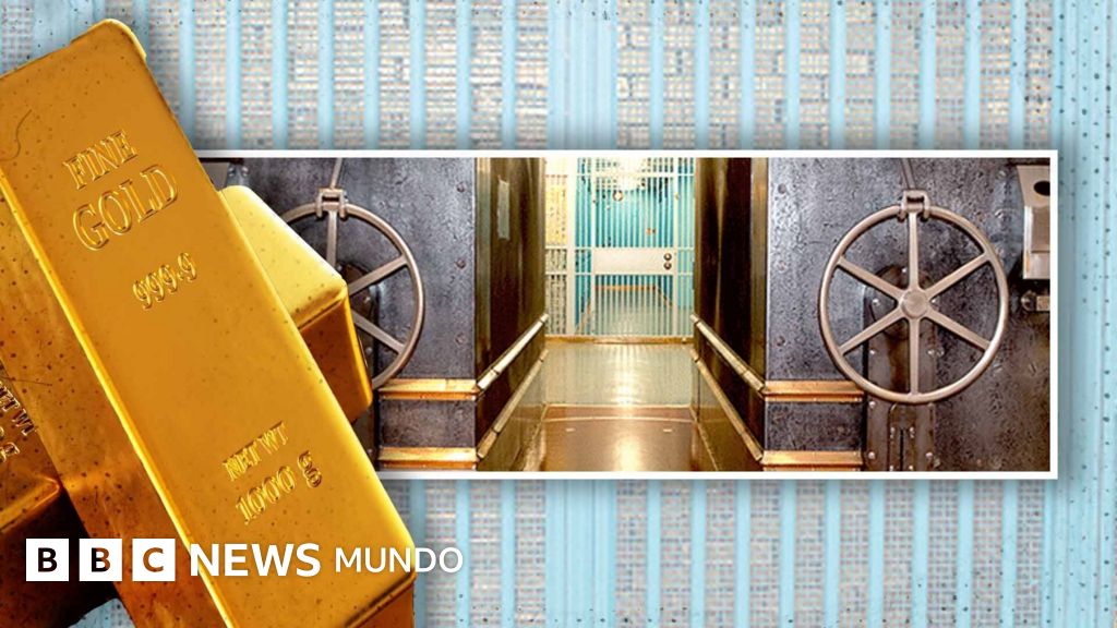 La Bóveda del Oro en la que EE.UU. guarda toneladas de lingotes de otros países (y por qué algunas naciones europeas han decidido retirarlos)