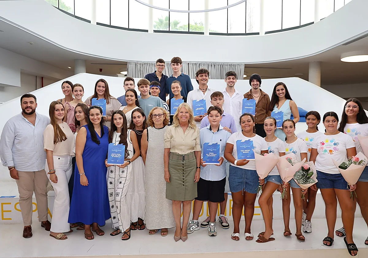 Marbella reconoce el talento joven con una decena de galardones en la cuarta edición de sus premios