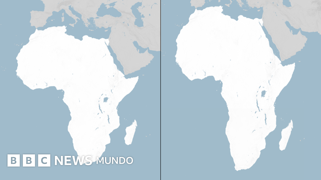 La ONU aprueba un nuevo mapamundi que refleja el tamaño real de África
