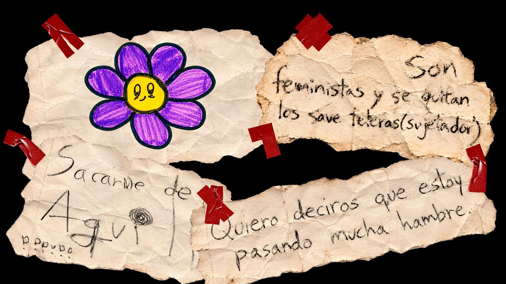 "Los encargados van en pelotas, con ropa de puticlub; ¡sacadme de aquí!": las cartas de auxilio de niños del campamento de Álava