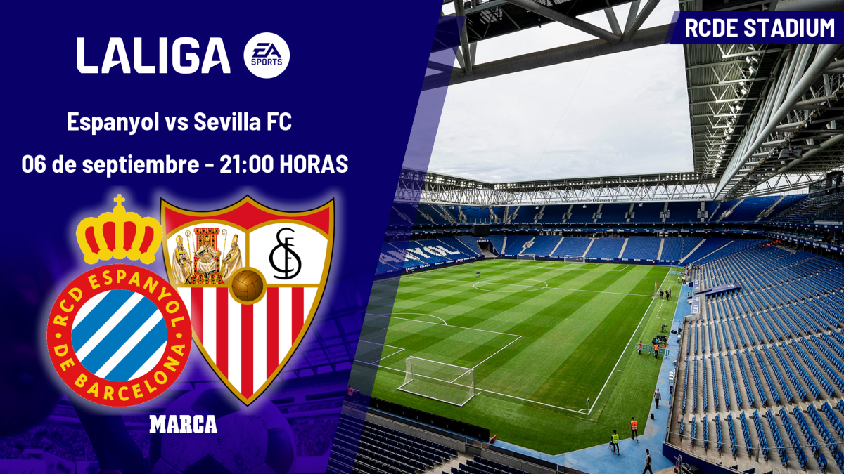 Espanyol - Sevilla: horario y dónde ver hoy en TV el partido de la jornada 4 de LaLiga EA Sports