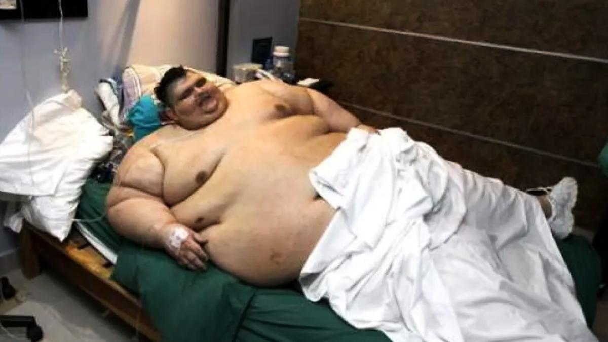 Muere el hombre más obeso del mundo a los 41 años: llegó a pesar 600 kilos en báscula