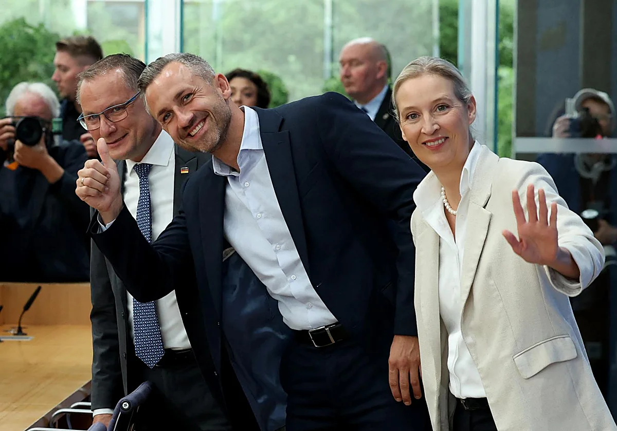 Una exultante AfD proclama que «lo siguiente será Alice Weidel en la cancillería de Berlín»