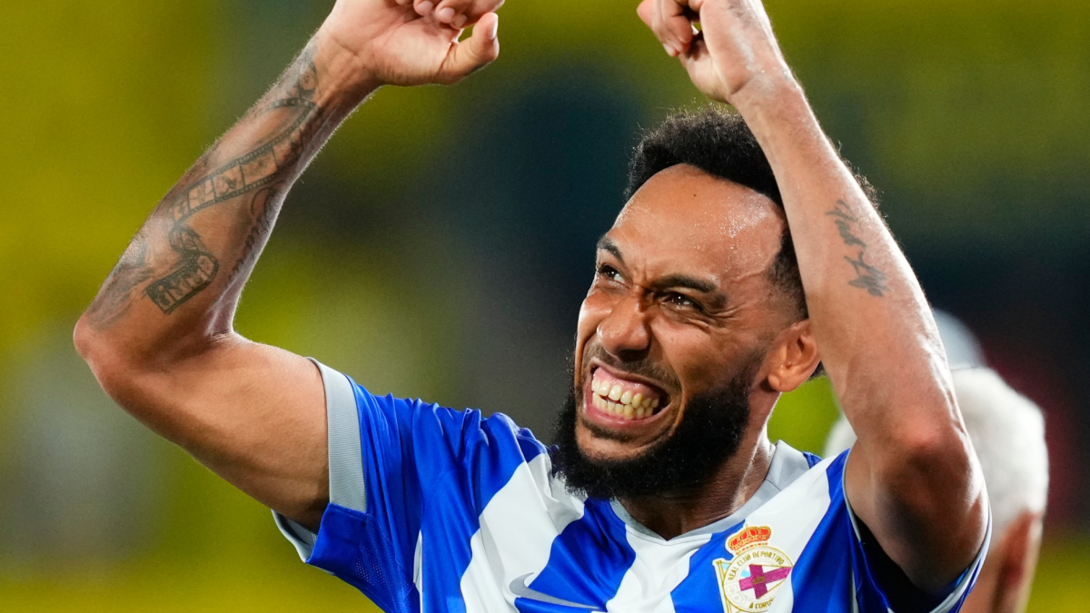 El sueño cumplido de Aubameyang