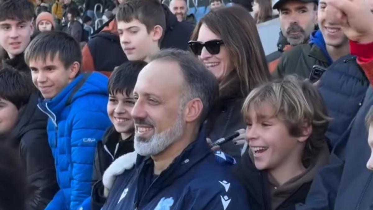 Matarazzo se presenta como un técnico enérgico en sus órdenes y que delega en sus ayudantes, sobre todo en Maisano