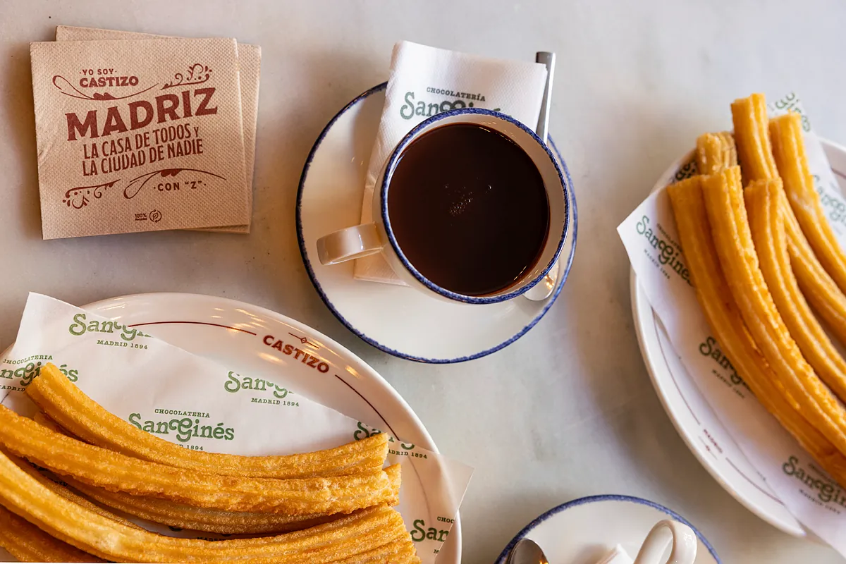 San Ginés viaja con su chocolate con churros