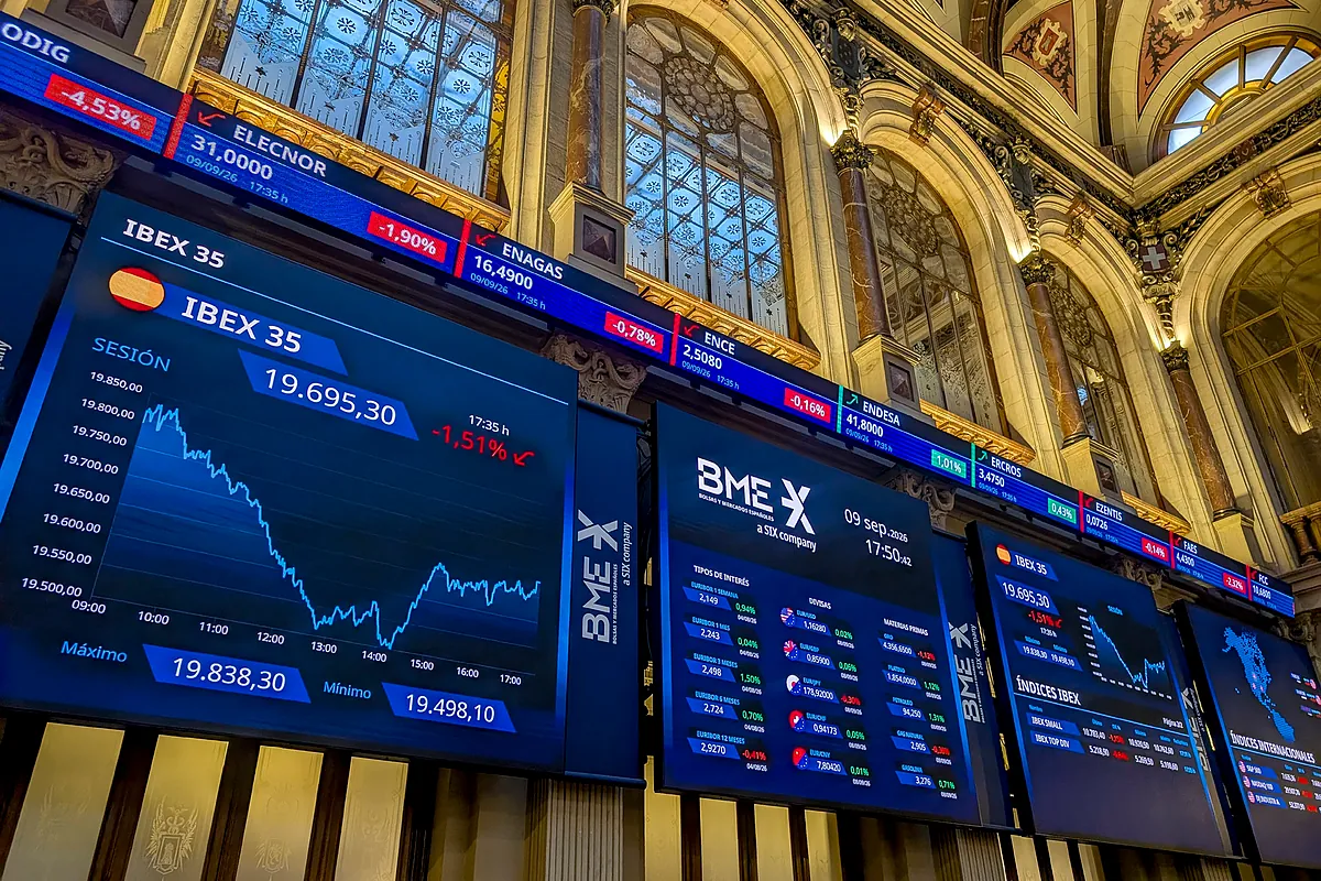 El Ibex, con el BCE de fondo, busca cortar sus caídas