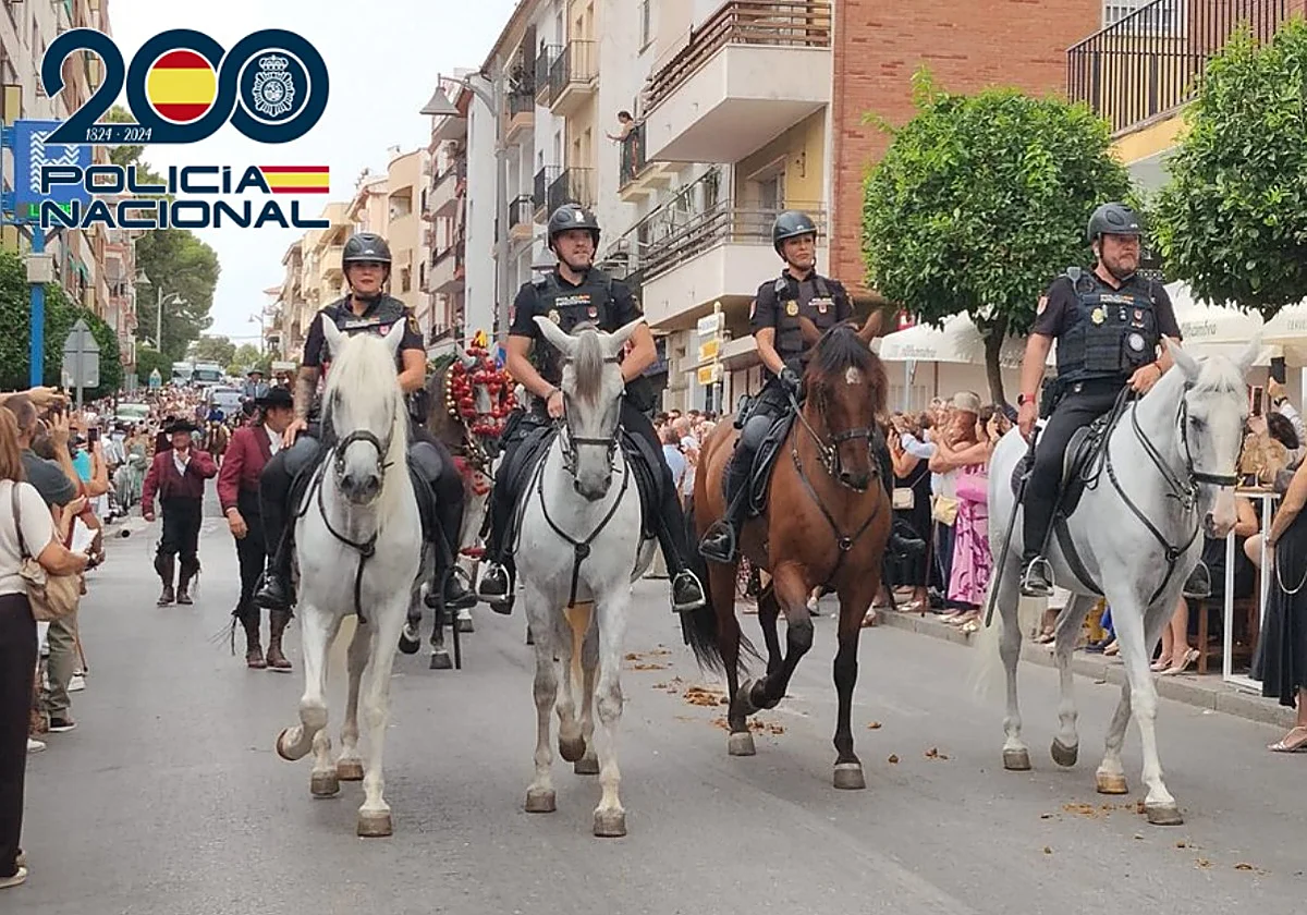 Cuatro detenidos y 119 identificados en el dispositivo de seguridad de la feria de Ronda