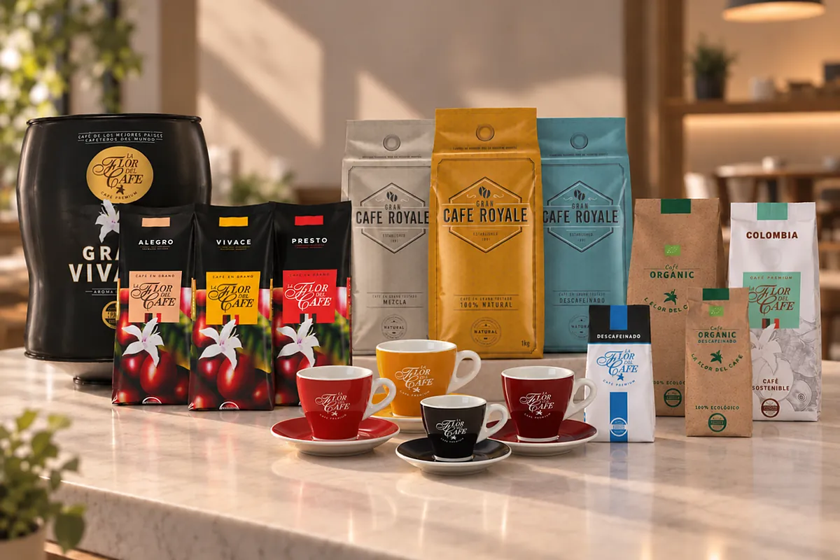 Mahou acelera en café con las compras de La Flor del Café y Gran Café Royale