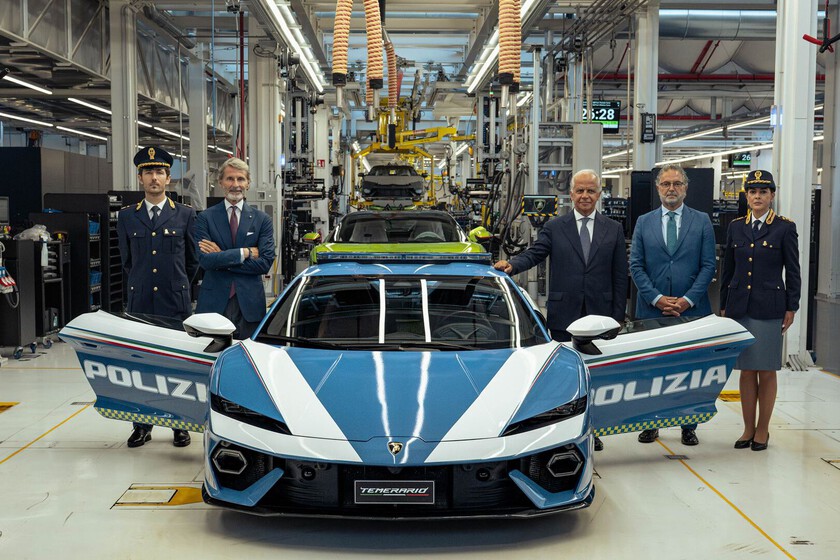 Italia añade un Lamborghini Temerario a su flota policial que no se usará para perseguir el crimen: literalmente, vale un riñón