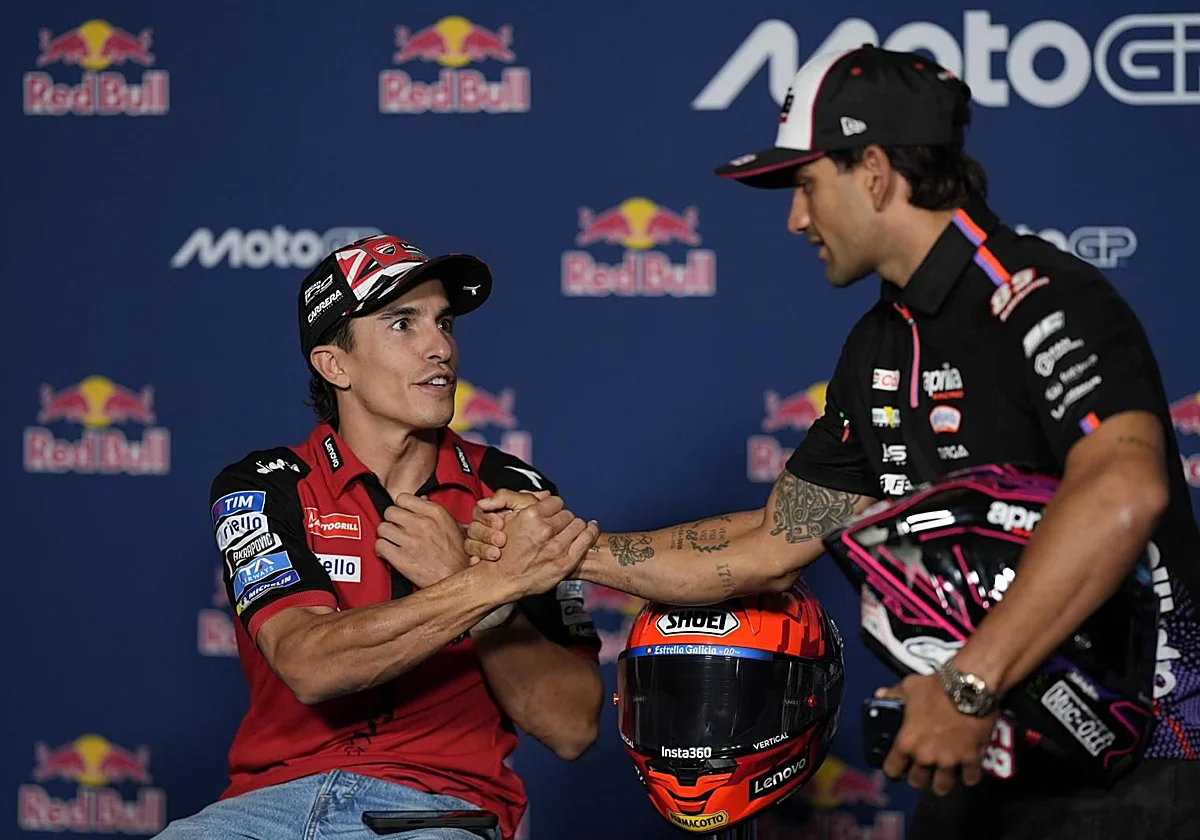 Lucha de gigantes en Misano