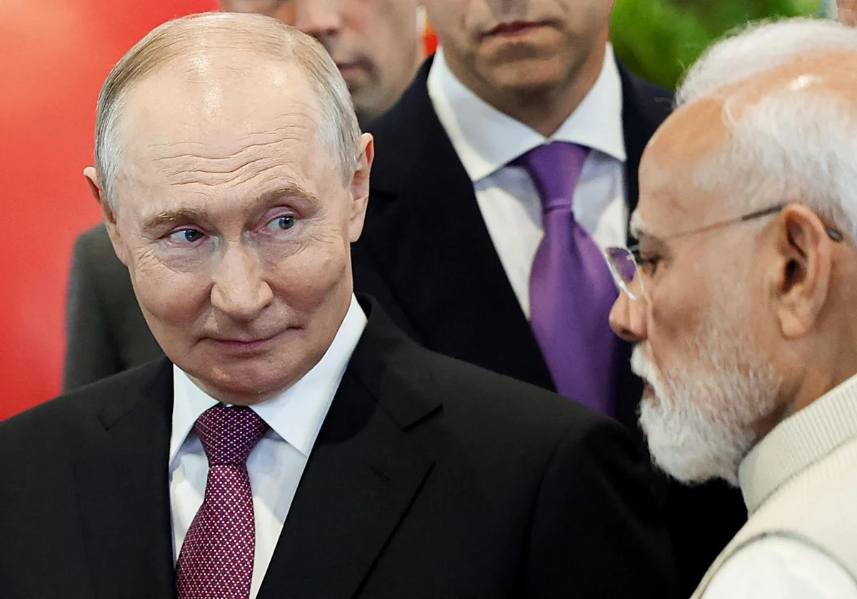 Modi ofrece a Putin la colaboración de India en un proceso de paz entre Rusia y Ucrania