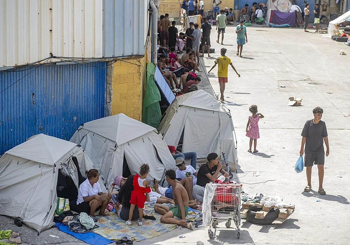 Ocho detenidos en Ceuta por robos, lesiones y amenazas a cuatro menores migrantes