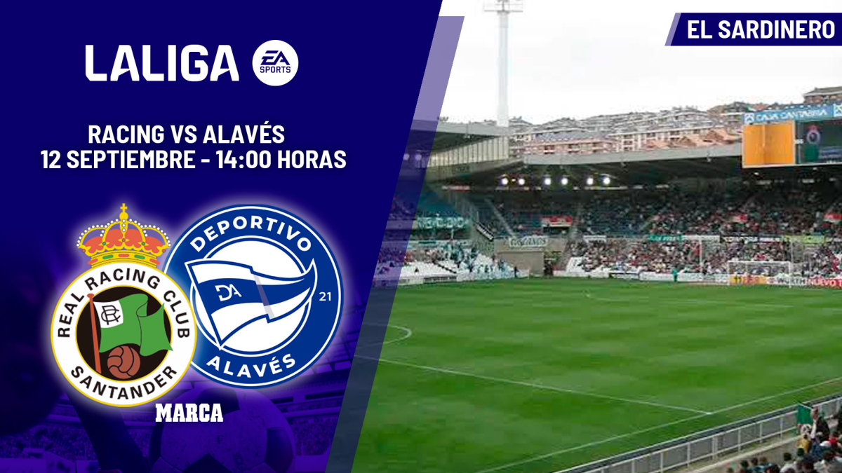 A qué hora es el Racing - Alavés: horario y dónde ver hoy en TV y online el partido de LaLiga EA Sports