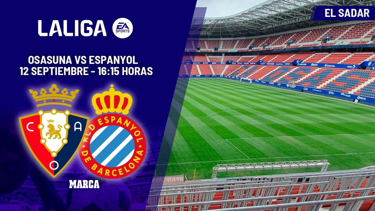 Dónde ver el Osasuna - Espanyol: a qué hora es, horario y canal en TV del partido de LaLiga EA Sports