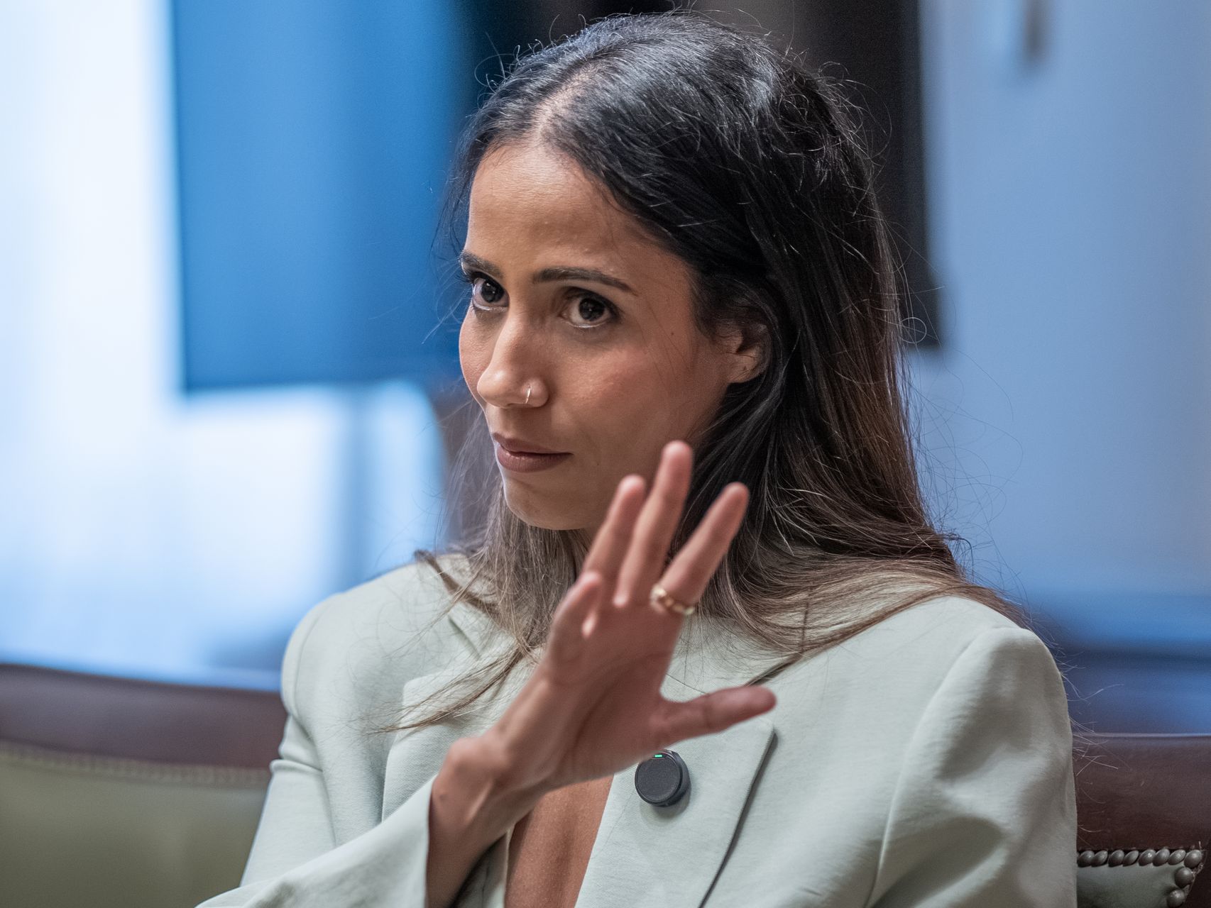 Tesh Sidi, la diputada saharaui de Sumar: "El mejor 'lobby' de Rabat siempre ha sido el PSOE, ellos le metieron en el Mundial"