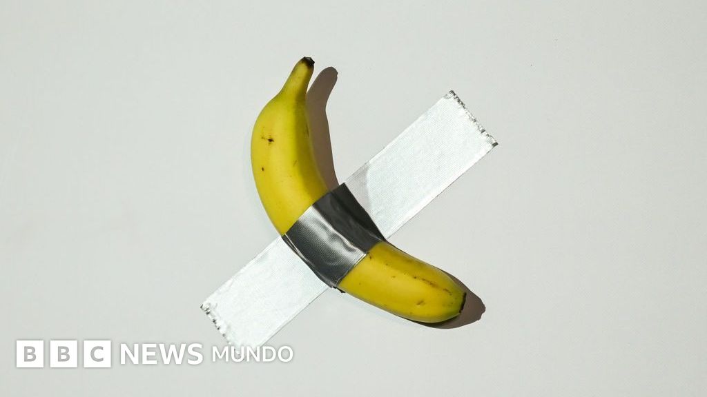 La disparatada historia detrás de que esta banana costara US$6 millones