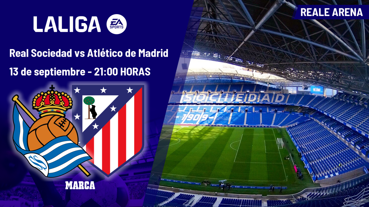 Real Sociedad - Atlético de Madrid: horario, dónde ver hoy en TV y canal del partido de LaLiga EA Sports