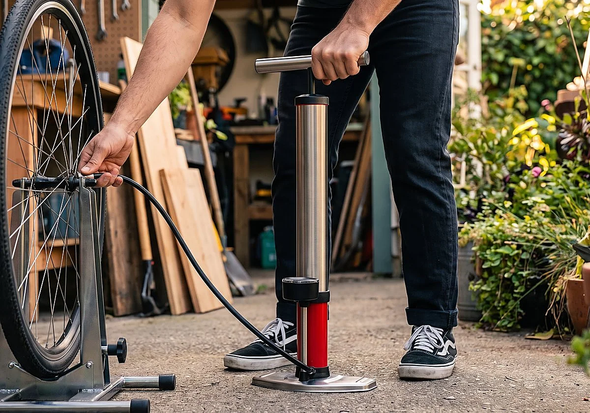 Las mejores bombas de pie con manómetro para tus ruedas de bici