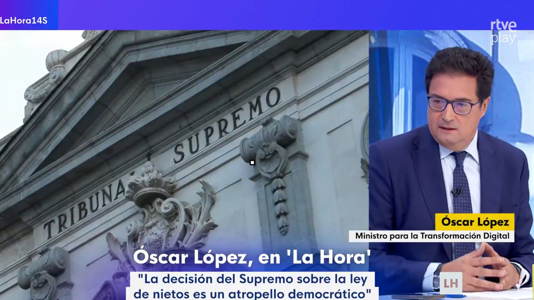 Óscar López llama "lobos solitarios" y "salvapatrias" a los jueces "empeñados en tumbar al Gobierno sea como sea"