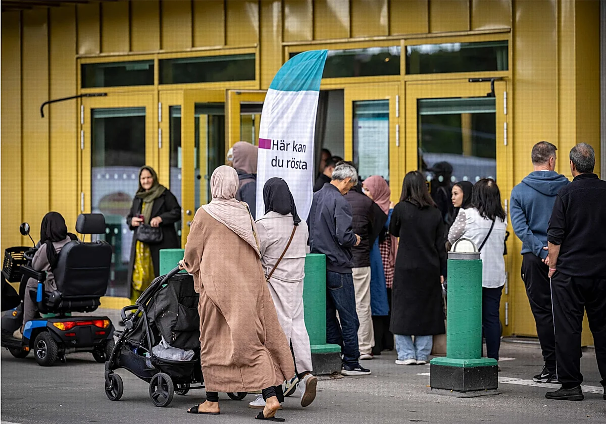 El voto de los inmigrantes nacionalizados inclina el voto en Suecia hacia la izquierda