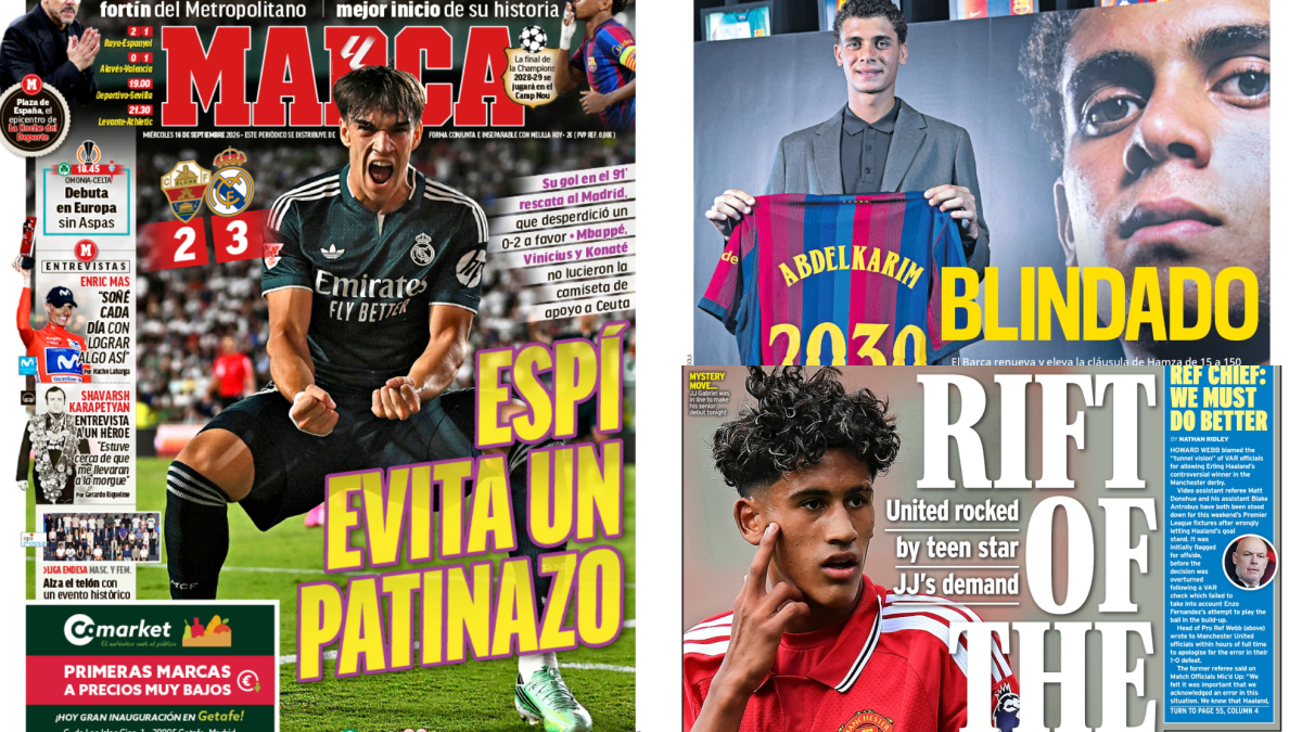 La joya de 15 años que quiere escapar del United asombra a la prensa inglesa