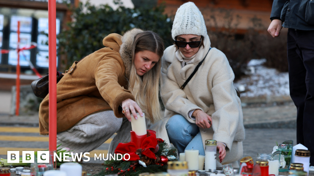 Qué se sabe del incendio en un bar de un centro de esquí en Suiza en el que murieron 40 personas