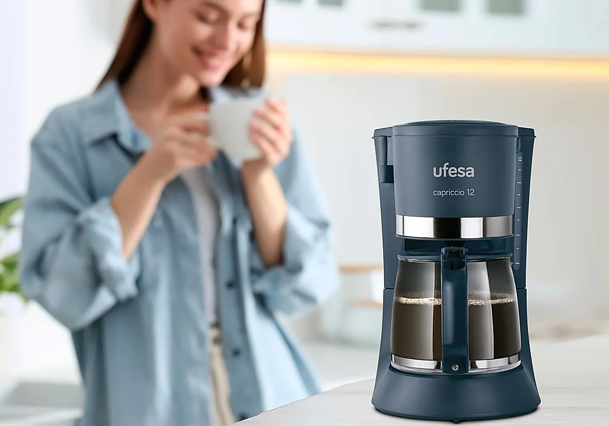 Analizamos la cafetera de goteo Ufesa Capriccio 12, ideal para hogares y pequeñas oficinas que buscan capacidad y facilidad de uso