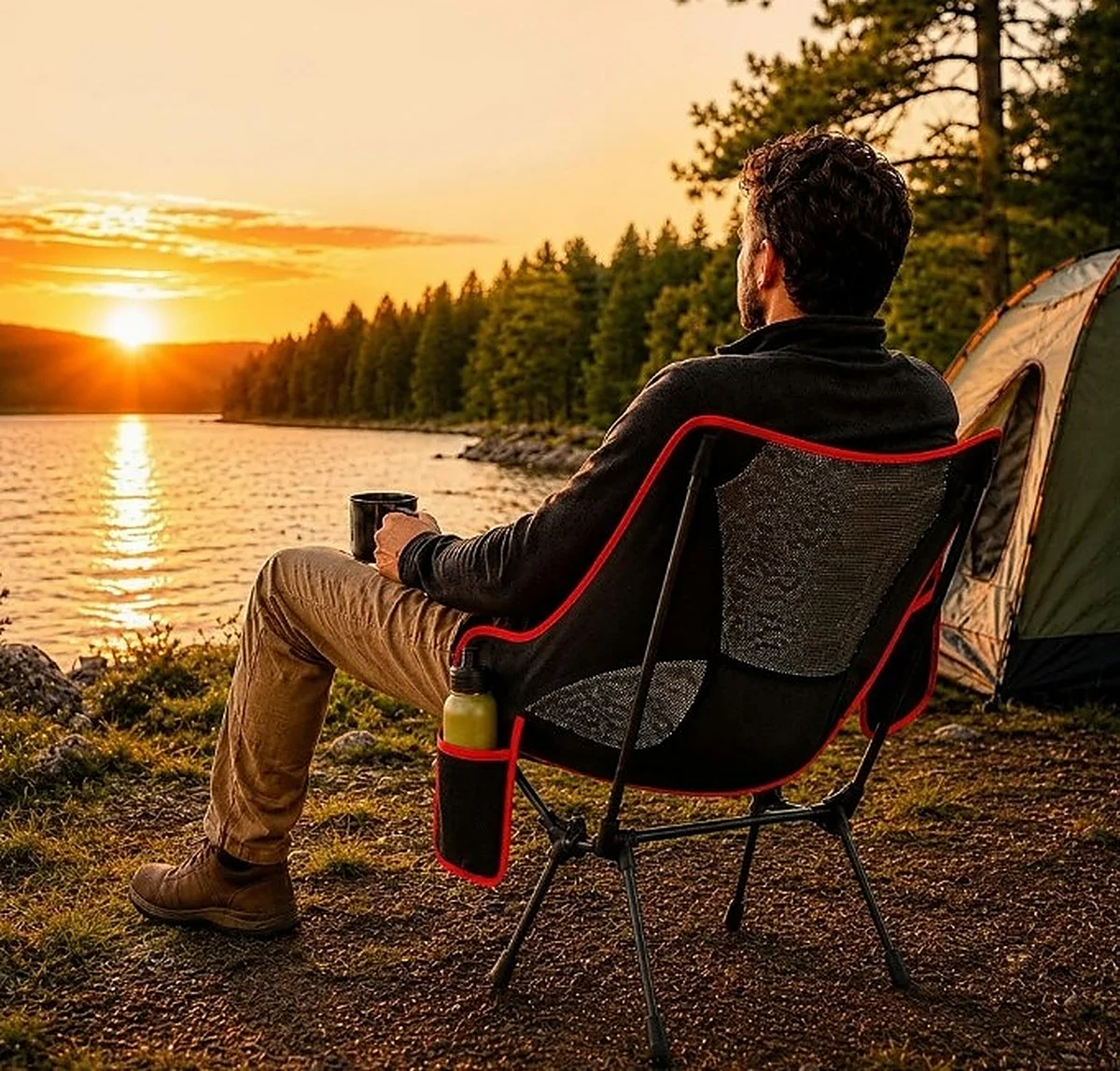 Las mejores sillas plegables con reposabrazos para irte de camping o para llevarte a tus escapadas