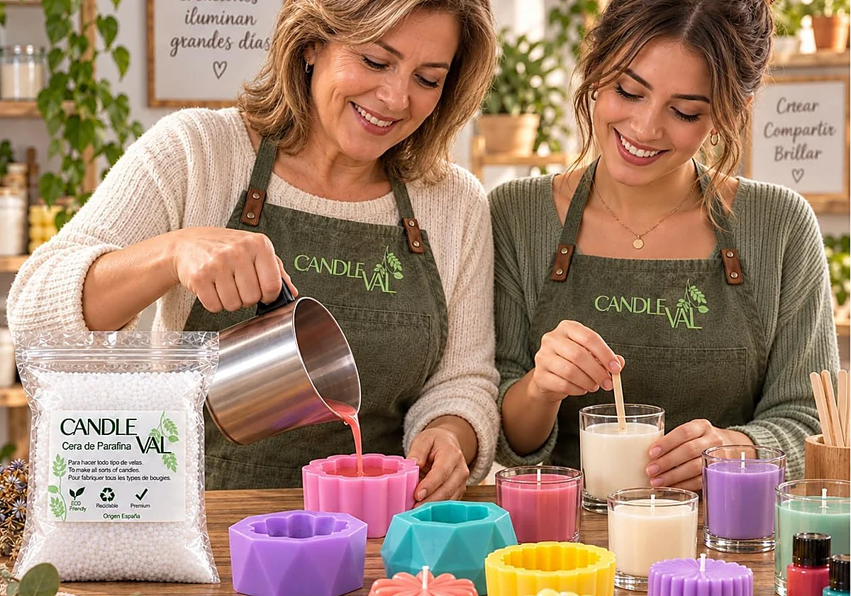Si te gustan las velas, no te pierdas estos kits para poder hacerlas tú mismo en casa