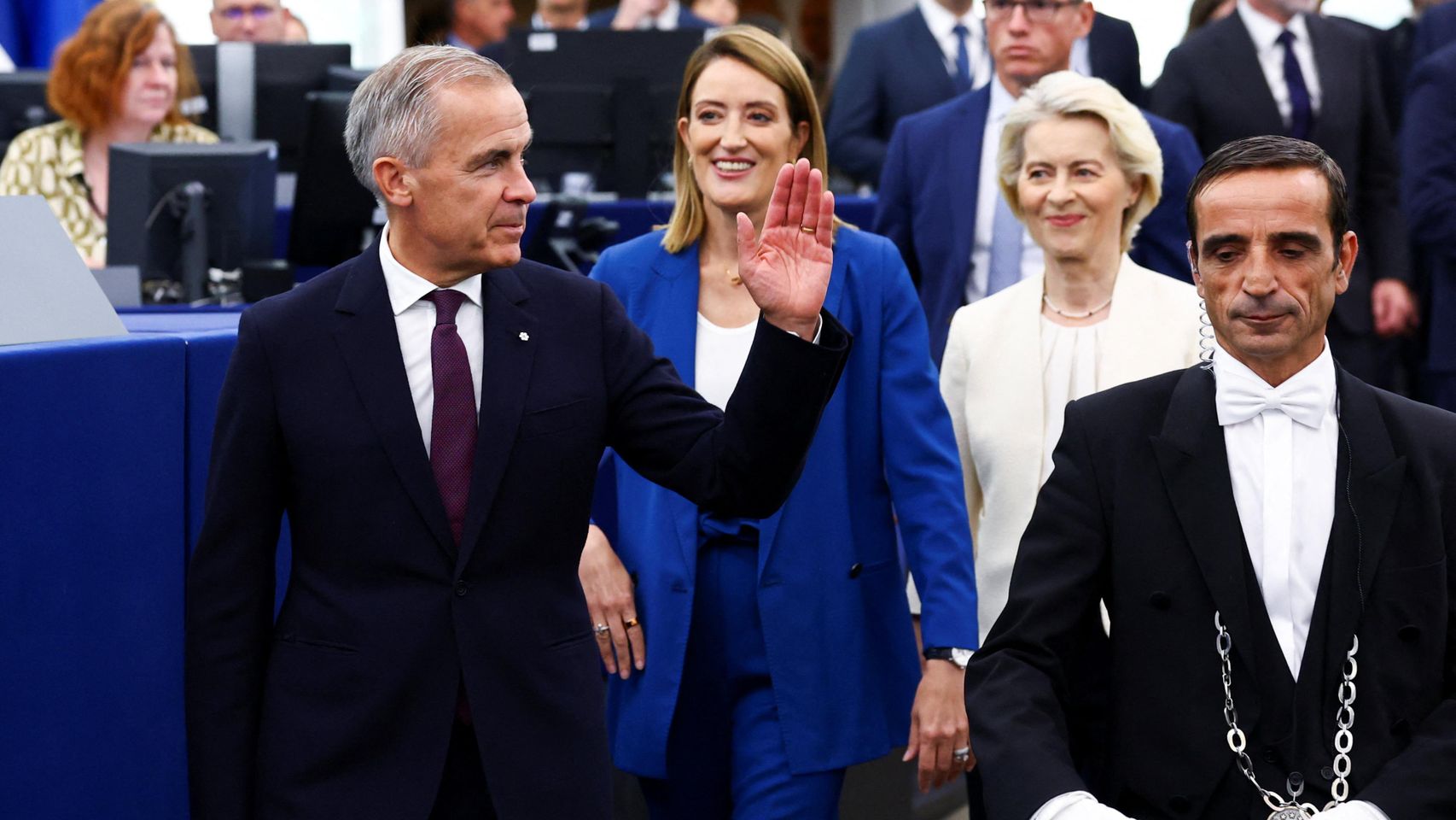 Von der Leyen propone crear un Consejo de Seguridad Europeo con Canadá o Ucrania como alternativa a Trump