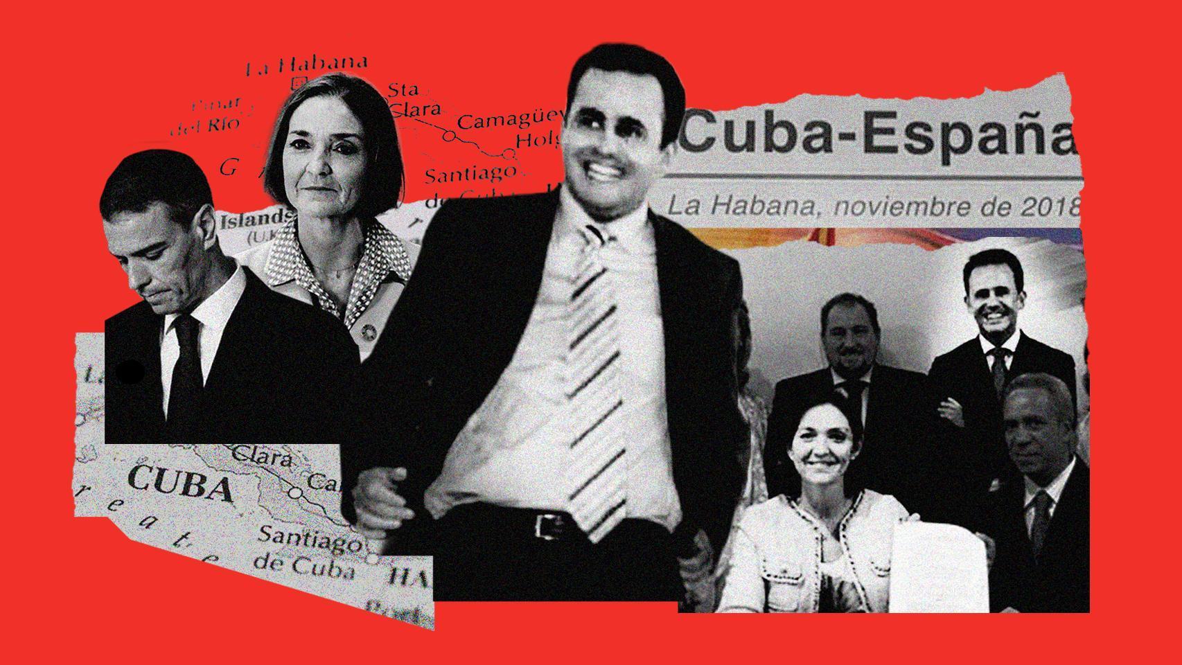 Manuel Gallardo, el empresario que fue a Cuba con Sánchez a vender pollo al régimen y al que han detenido por defraudar 7 M