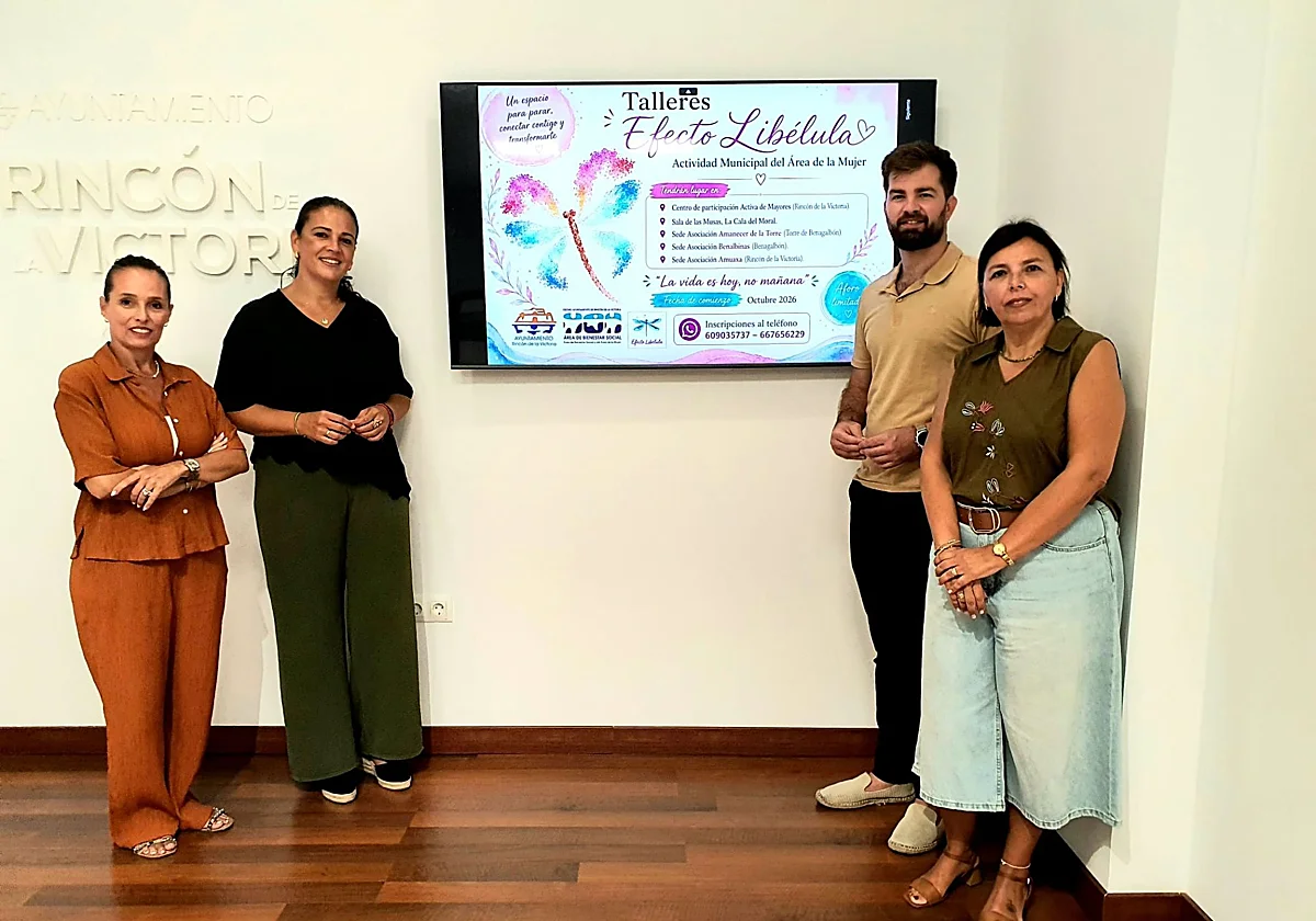 Rincón de la Victoria impulsa los talleres 'Efecto Libélula' para favorecer el bienestar y el crecimiento personal