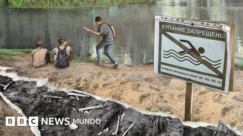 La playa de los huesos: cómo Rusia intenta olvidar la represión soviética (pero las pruebas siguen aflorando en un lago)