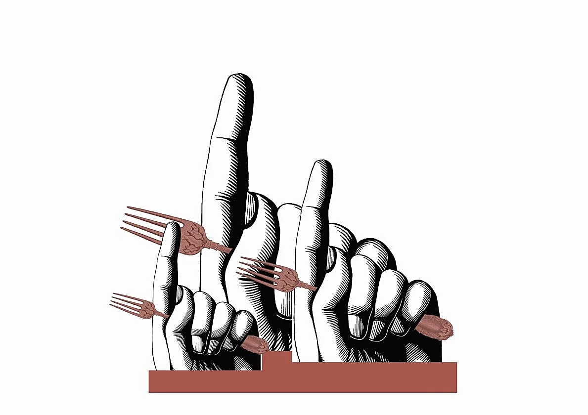 El comensal toma el mando