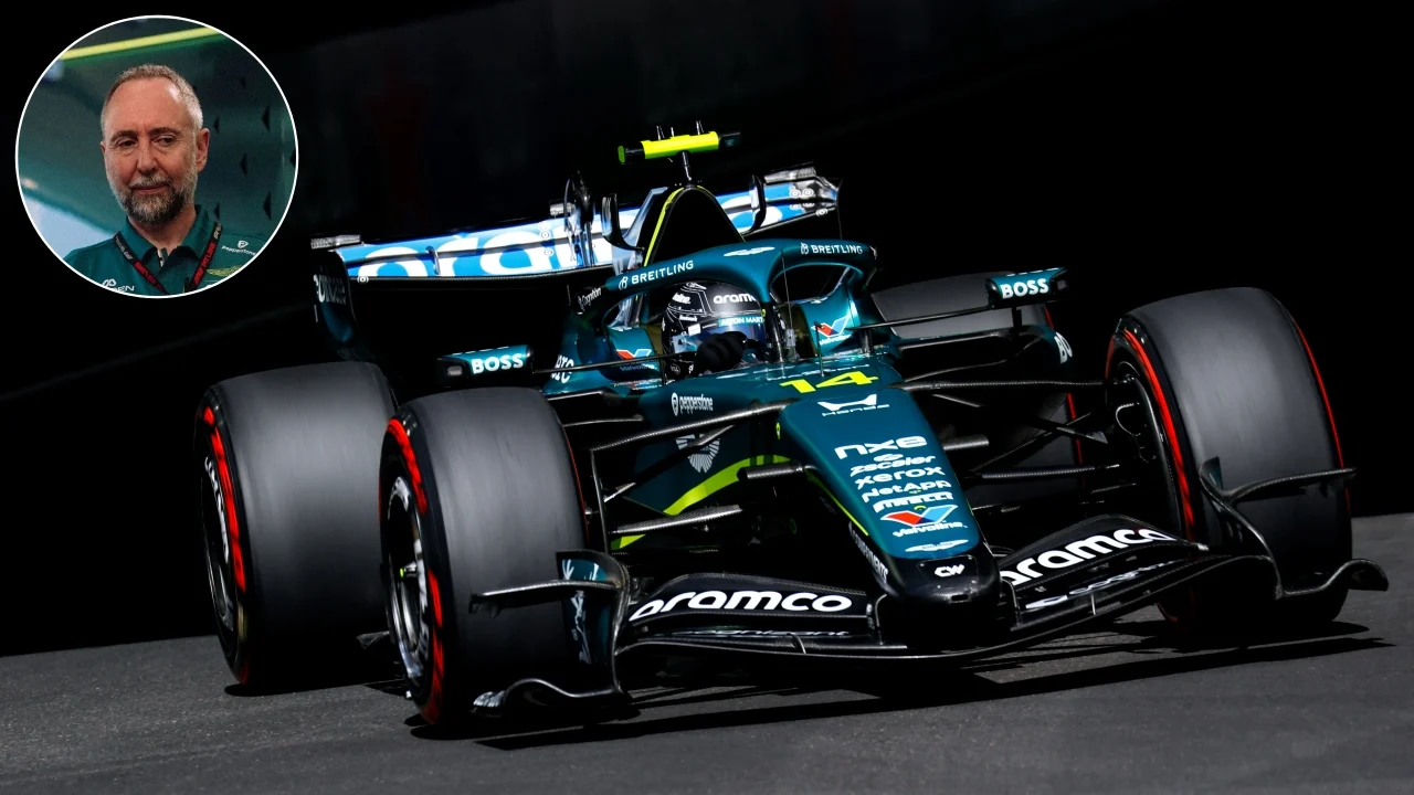 Cardile explica el cambio del Aston Martin de Alonso: «Antes, en cierto modo, el coche estaba roto»