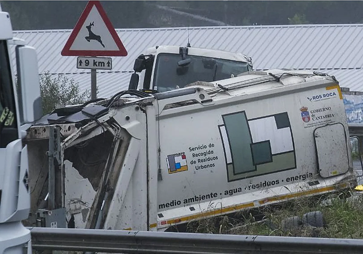 Dos muertos en un accidente de tráfico en la A-67, a la altura de Cartes y dirección Santander