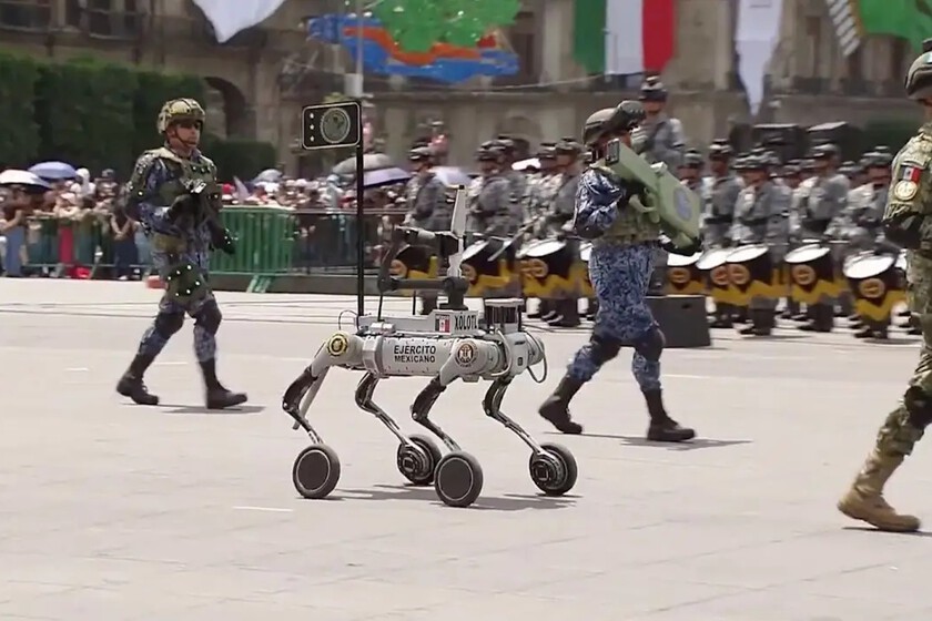 China convirtió los perros robot en soldados y Ucrania los drones en ojos. México acaba de unir ambos mundos en una mezcla explosiva