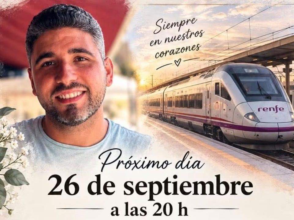 Luis, gemelo del maquinista de Renfe asesinado por 'El Migalo', convoca un acto para pedir Justicia: "Perdí a mi otra mitad"