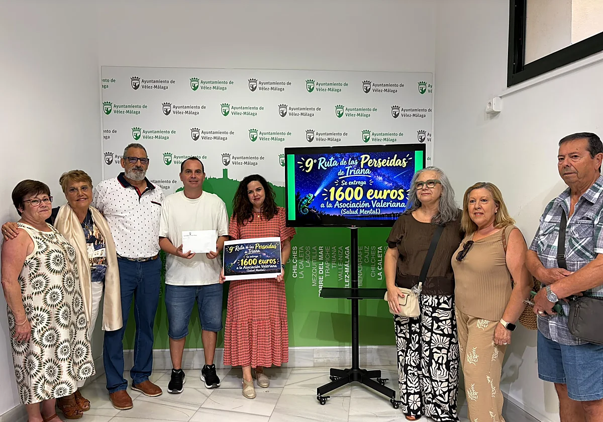 La Ruta de las Perseidas de Triana convierte su novena edición en 1.600 euros solidarios