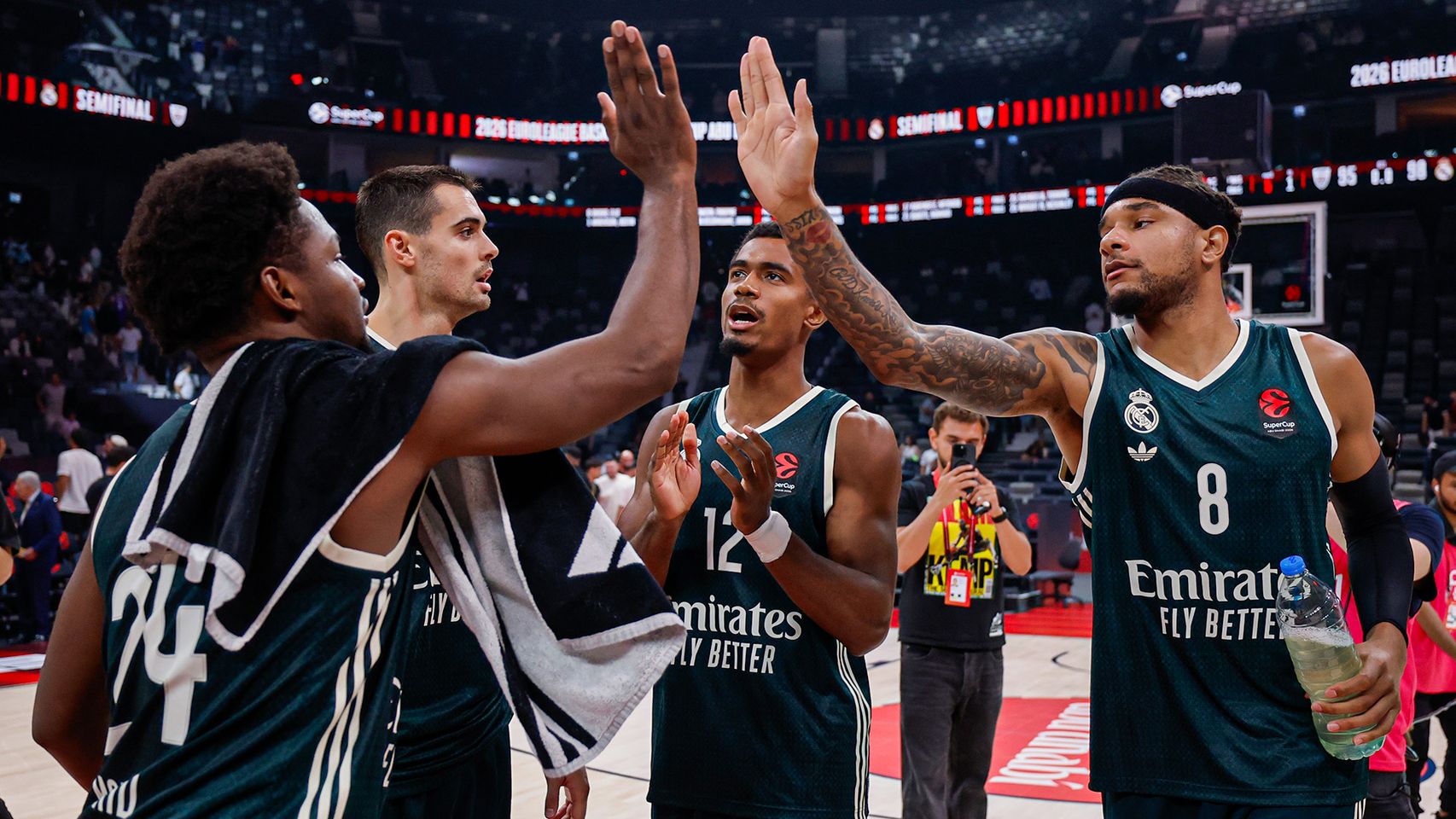 Olympiacos - Real Madrid, baloncesto hoy en directo: resultado, valoraciones y estadísticas en vivo de la final de la Supercopa Euroliga