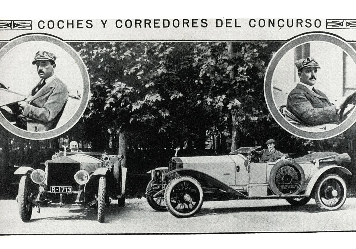 Rolls Royce Silver Ghost, el primer automóvil que ganó un Gran Premio de España
